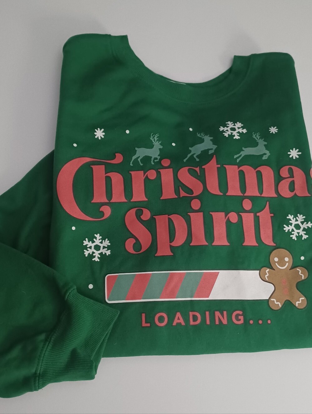 Wound Up Christmas Sweatshirt Sz XL